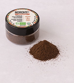 poudre vanille bio Norohy en pot pour les particuliers