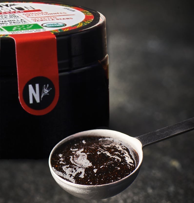 Pot 100g de pâte de gousses de vanille bio de Madagascar